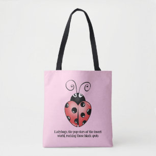 Die lebendige Ladybug Burst Tote Bag - Ihren Stil  Tasche