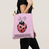 Die lebendige Ladybug Burst Tote Bag - Ihren Stil  Tasche (Von Nahem)