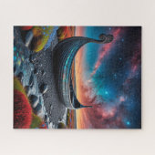 Die lebendige Landschaft der Stadt Puzzle (Horizontal)