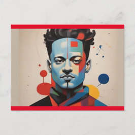 Die lebendige Postkarte des modernen Menschen