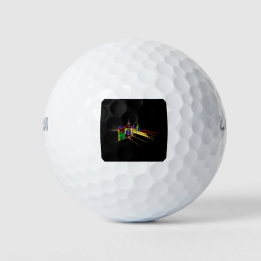 Die lebendige Stadt Golfball (Vorderseite)
