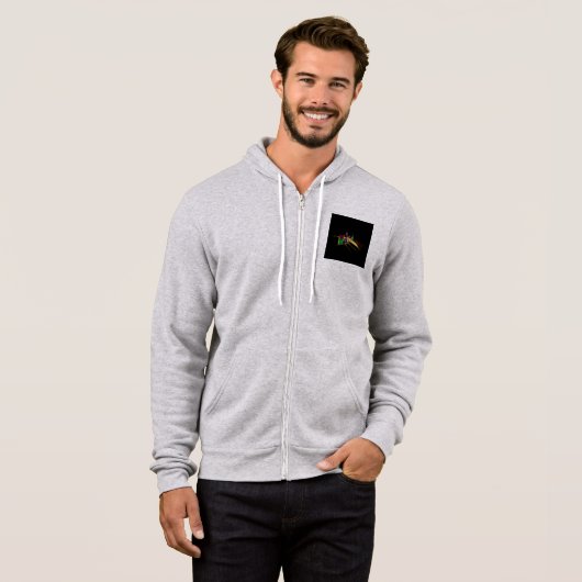 Die lebendige Stadt Hoodie (Vorne ganz)