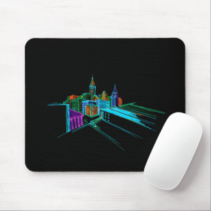 Die lebendige Stadt Mousepad