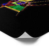 Die lebendige Stadt Poster (Ecke)