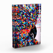 Die lebendige Tropical Bird Wall Art in Expression Fotoblock (Links)