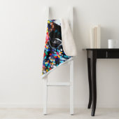 Die lebendige Tropical Bird Wall Art in Expression Sherpadecke (Beispiel)