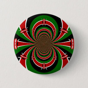 Die lebendige Vision Kenias spiegelt die kenianisc Button