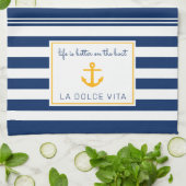 Die Lebensdauer des Schiffes ist besser Geschirrtuch (Gefaltet)