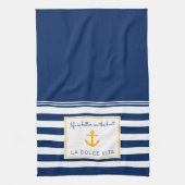 Die Lebensdauer des Schiffes ist besser Geschirrtuch (Vertikal)