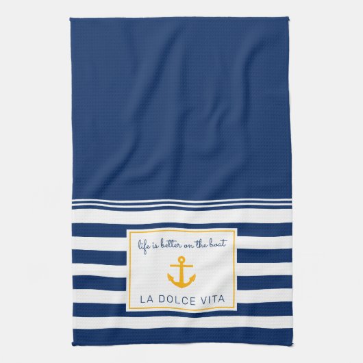 Die Lebensdauer des Schiffes ist besser Geschirrtuch (Vertikal)