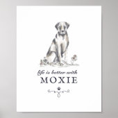 Die Lebensdauer von Labrador ist besser mit einem Poster (Vorne)