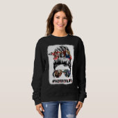 Die Lebensdauer von Messy Bun Horror hat wesentlic Sweatshirt (Vorne ganz)
