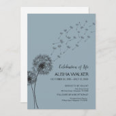 Die Lebenseinladung, Gedenkdienst Einladung (Vorne/Hinten)