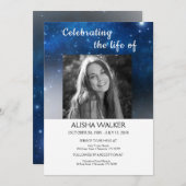 Die Lebenseinladung, Gedenkdienst Einladung (Vorne/Hinten)