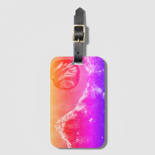 Die Lebensformen der Science-Fiction-Alien "Fire B Gepäckanhänger (Vorderseite Vertikal)