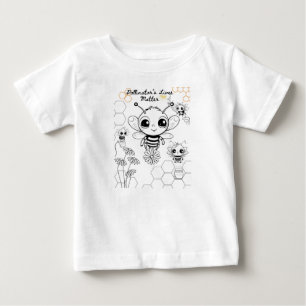 Die Lebensfrage der Bestäuber Baby T-shirt