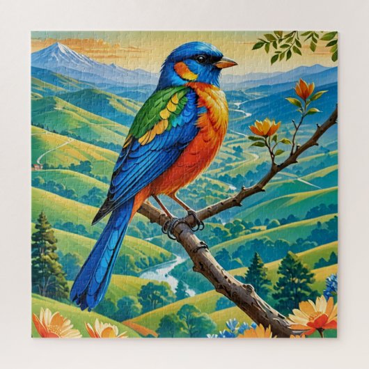 Die Lebenskraft der Natur Puzzle (Vertikal)