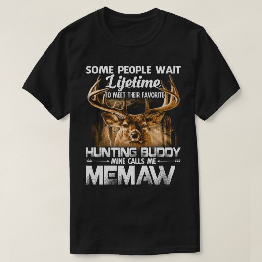 Die lebenslange Jagd auf Buddy Mine nennt mich MEM T-Shirt (Design vorne)