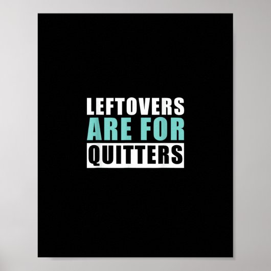 Die Lebensläufe sind für Quitters Erntedank Ästhet Poster (Vorne)