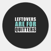 Die Lebensläufe sind für Quitters Erntedank Ästhet Runder Aufkleber (Vorderseite)