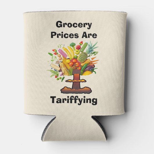 Die Lebensmittelpreise sind Dosenkühler (Vorderseite)