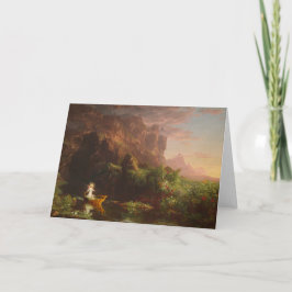 Die Lebensreise: Kindergrußkarte Karte