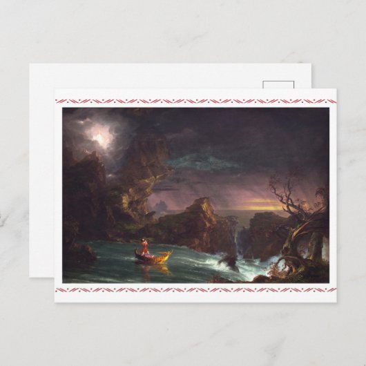 Die Lebensreise von Thomas Cole Postkarte (Vorne/Hinten)