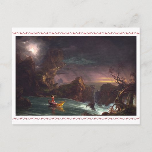 Die Lebensreise von Thomas Cole Postkarte (Vorderseite)