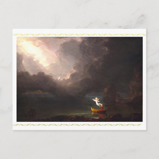 Die Lebensreise von Thomas Cole Postkarte (Vorderseite)