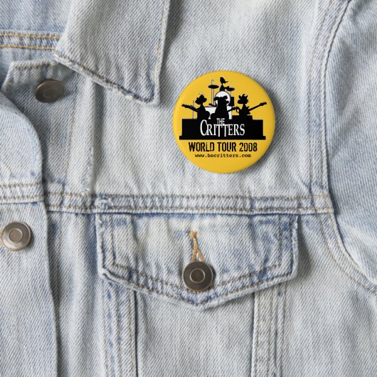 Die Lebewesen! Konzertknöpfe Button (Beispiel)