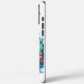 Die lebhaften Sehenswürdigkeiten New Jerseys entla Case-Mate iPhone Hülle (Rückseite / Links)