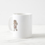 Die Lebkuchen-Mann-Felsen Kaffeetasse (Vorderseite Links)