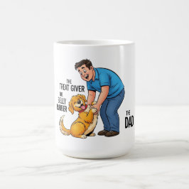Die Leckerei gibt dem Bauchkautschuk den Vater Kaffeetasse