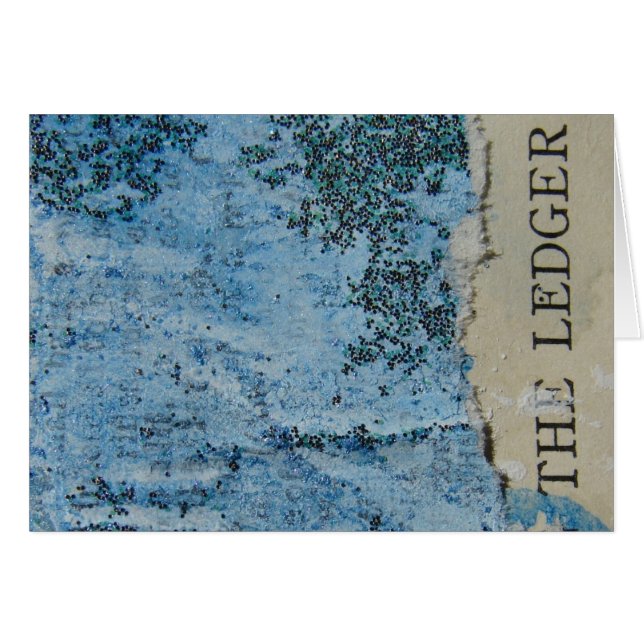 Die Ledger-Collage in Arbeit (Vorderseite (Horizontal))