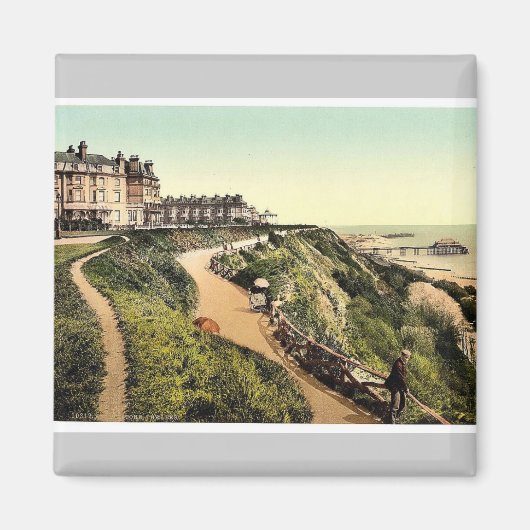 Die Lee, d.h. Leas, Folkestone, England Magnet (Vorne)