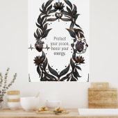 Die Leere der Hinrichtung Poster (Küche)