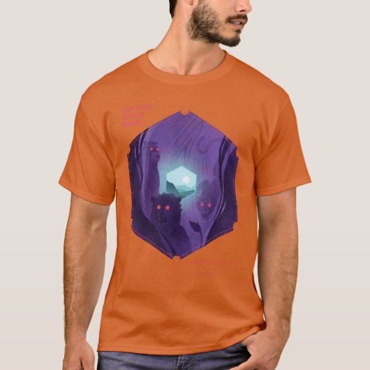 Die Leere, die Reisewerbung bindet T-Shirt (Vorderseite)