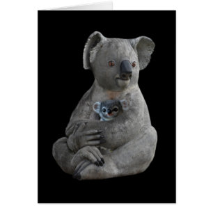 Die leere Grußkarte einer Mutter