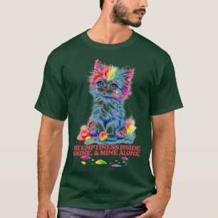 Die Leere innerhalb süßem Nihilismus-Design T-Shirt