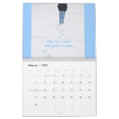 Die leere Nest-Kalender-Herbst-Abdeckung Kalender (Feb 2027)