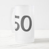 Die legendäre Bierlegende Tasse für 50. Geburtstag (Vorderseite Links)