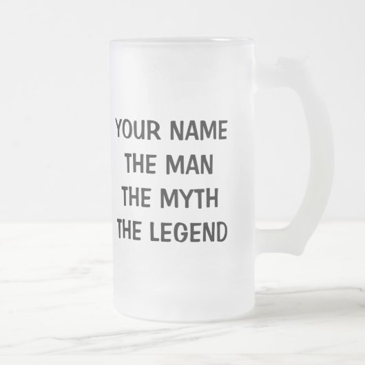 Die legendäre Bierlegende Tasse für 60. Geburtstag (Rechts)