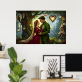 Die legendäre Romanze des Sherwood Forest Poster (Heimbüro)