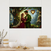 Die legendäre Romanze des Sherwood Forest Poster (Küche)