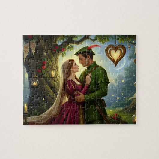 Die legendäre Romanze des Sherwood Forest Puzzle (Horizontal)