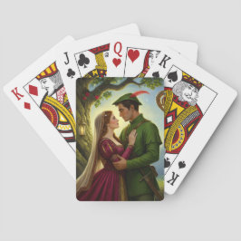 Die legendäre Romanze des Sherwood Forest Spielkarten