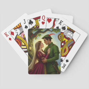 Die legendäre Romanze des Sherwood Forest Spielkarten