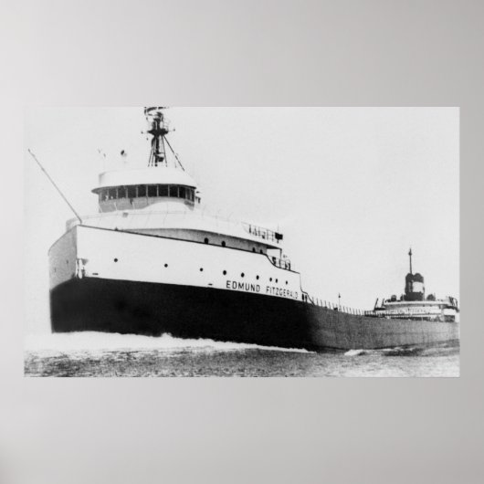 Die legendäre S.S. Edmund Fitzgerald Poster (Vorne)