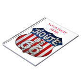 DIE **LEGENDÄRE STRECKE 66** HIGHWAY SPIRALE NOTEB NOTIZBLOCK (Linke Seite)