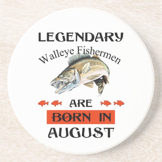 Die legendären Walleye-Fischer sind im August Gebo Getränkeuntersetzer (Vorne)